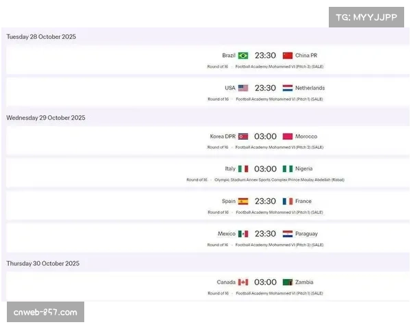 亚洲球队全军覆没止步八强 日本队创本届赛事最佳战绩